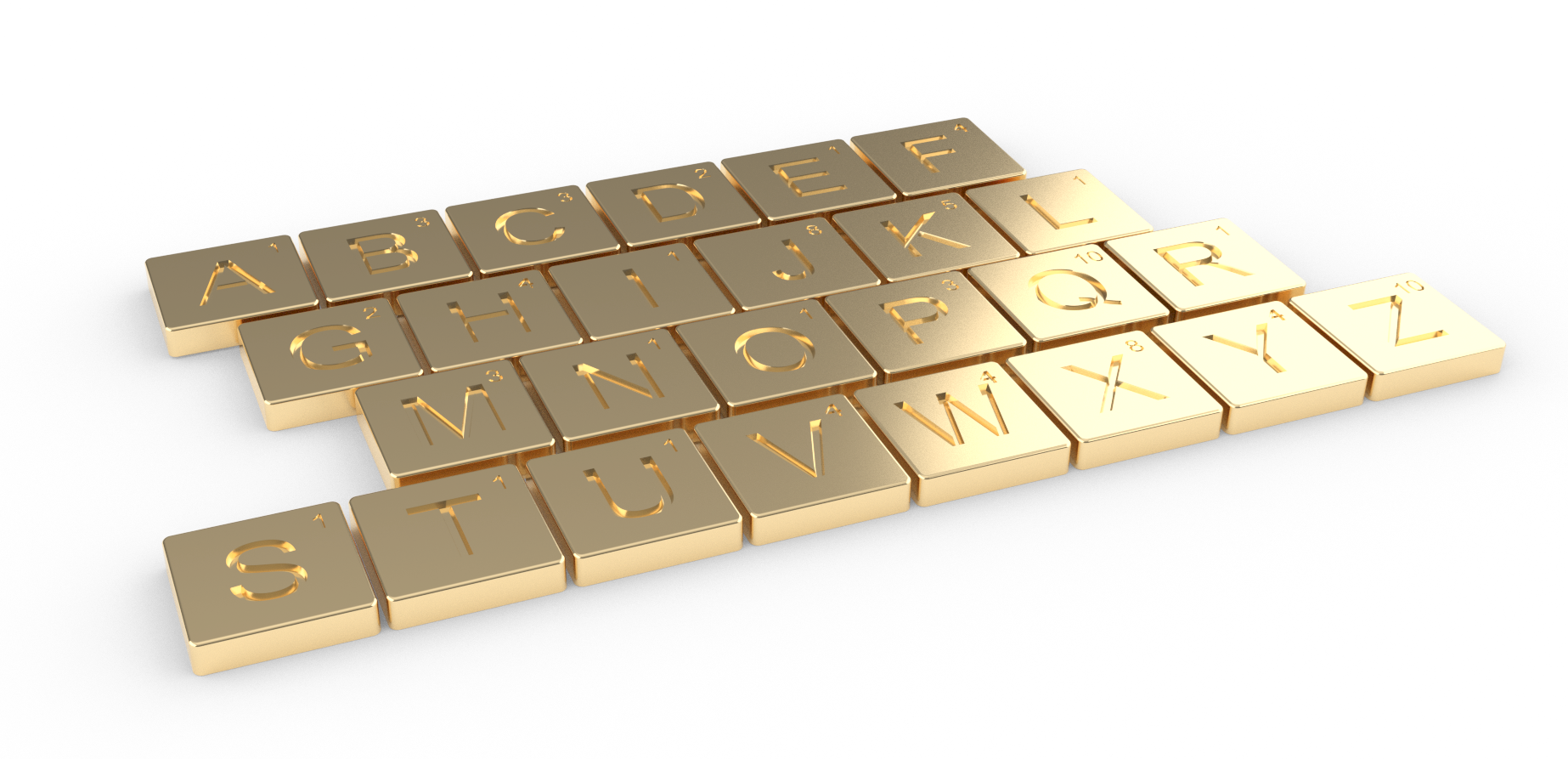 Luxury Word Tile Set